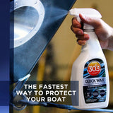 303 Marine Quick Wax 32oz - Quick & Easy Spray on Wax