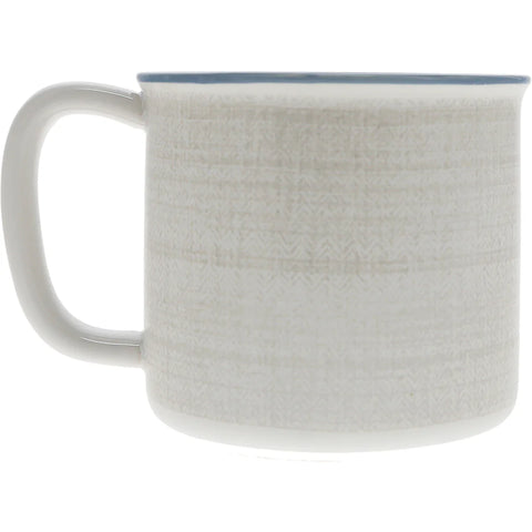 Live Love Lodge 17oz Ceramic Mug - White Wild Woods Lodge