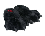 Wish Pets Novelty Black Bear Slippers