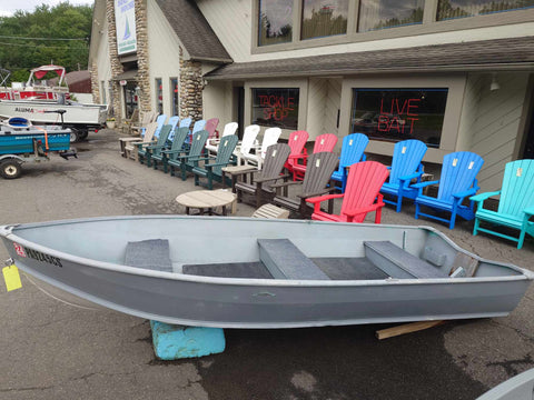 [Pre-Owned] 12ft Aluminum Rowboat